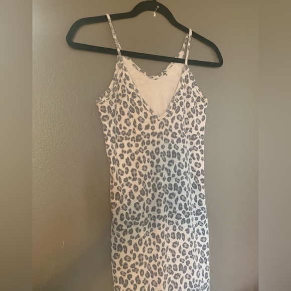 Soft Cotton T shirt BodyCon dress- 🖤 Small - Picture 3 of 6